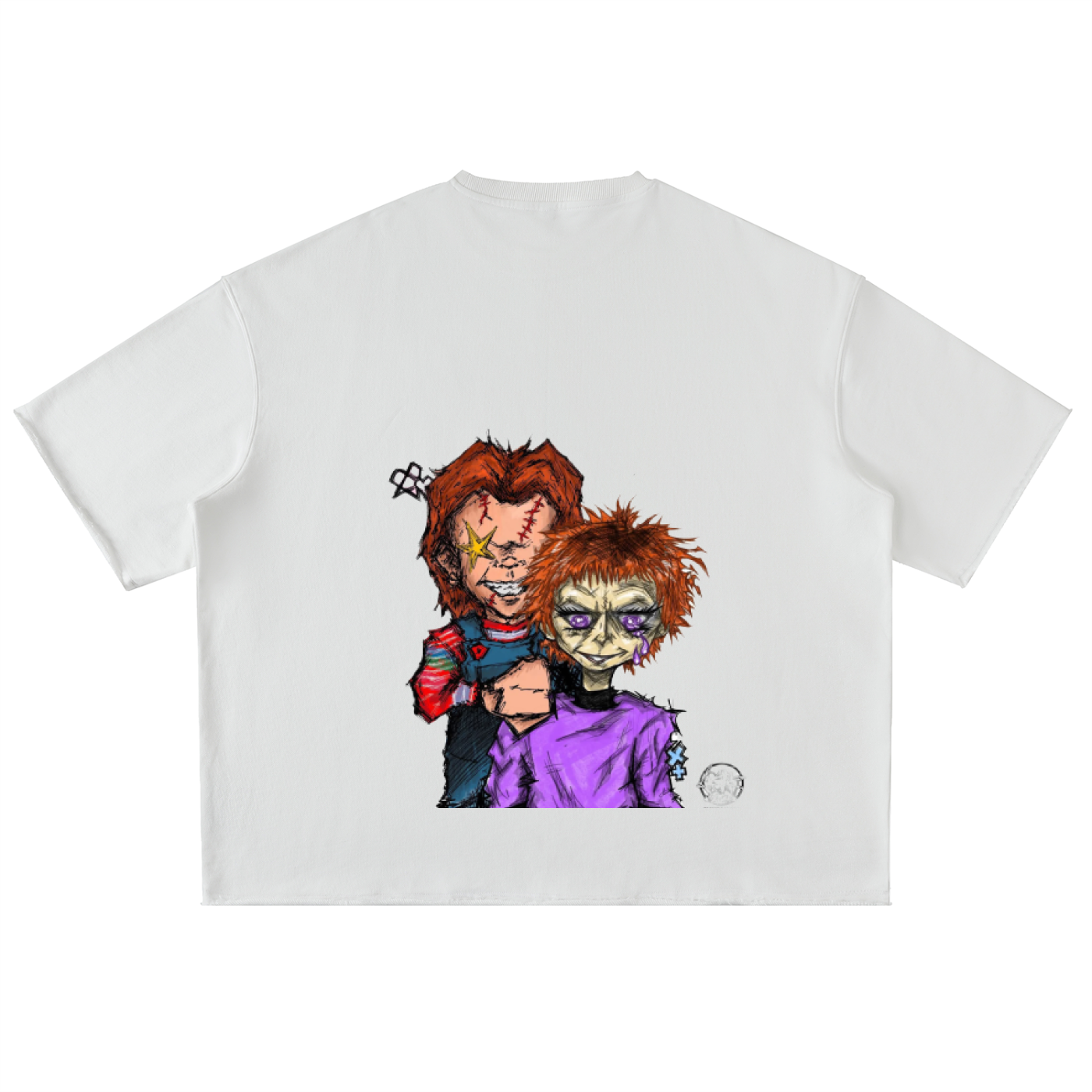 Oversized Washed Half Sleeve T-Shirt