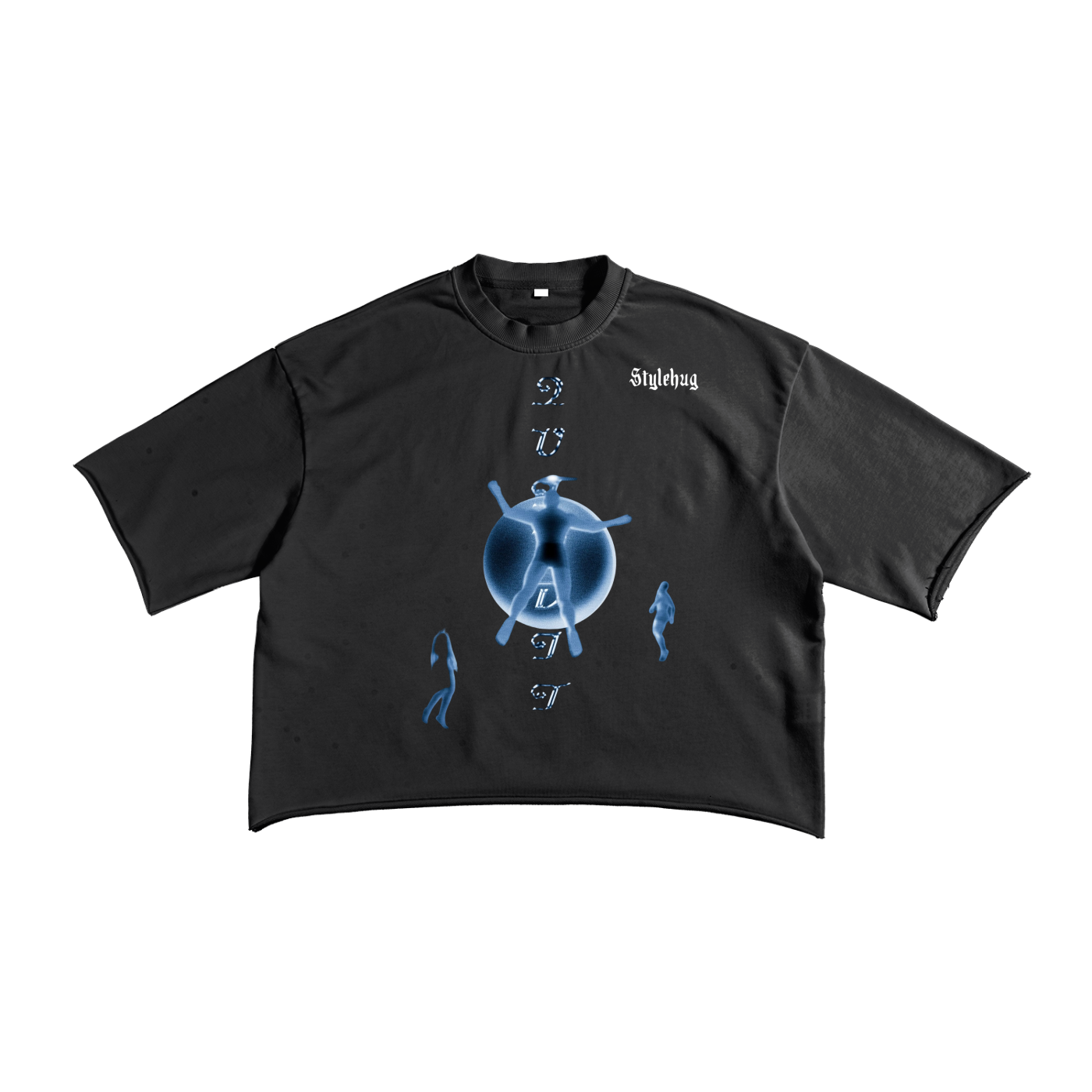 French Terry Raw Edge T-shirt