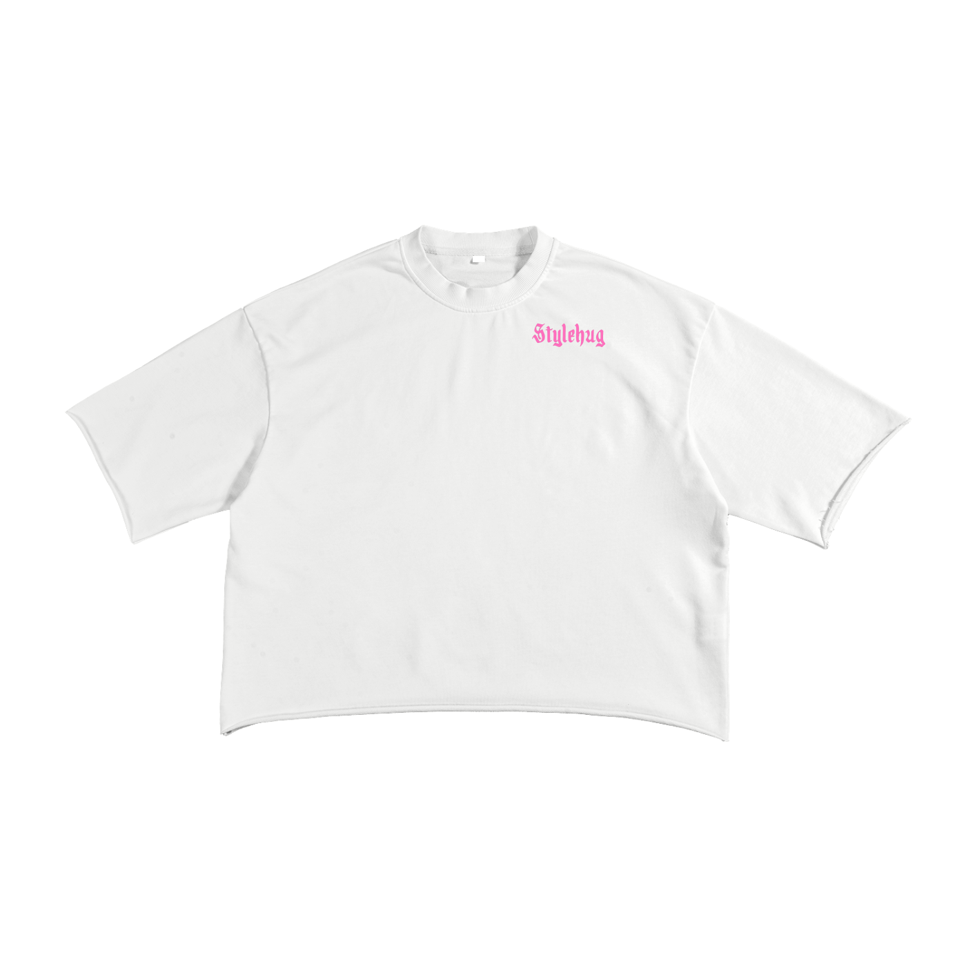 French Terry Raw Edge T-shirt