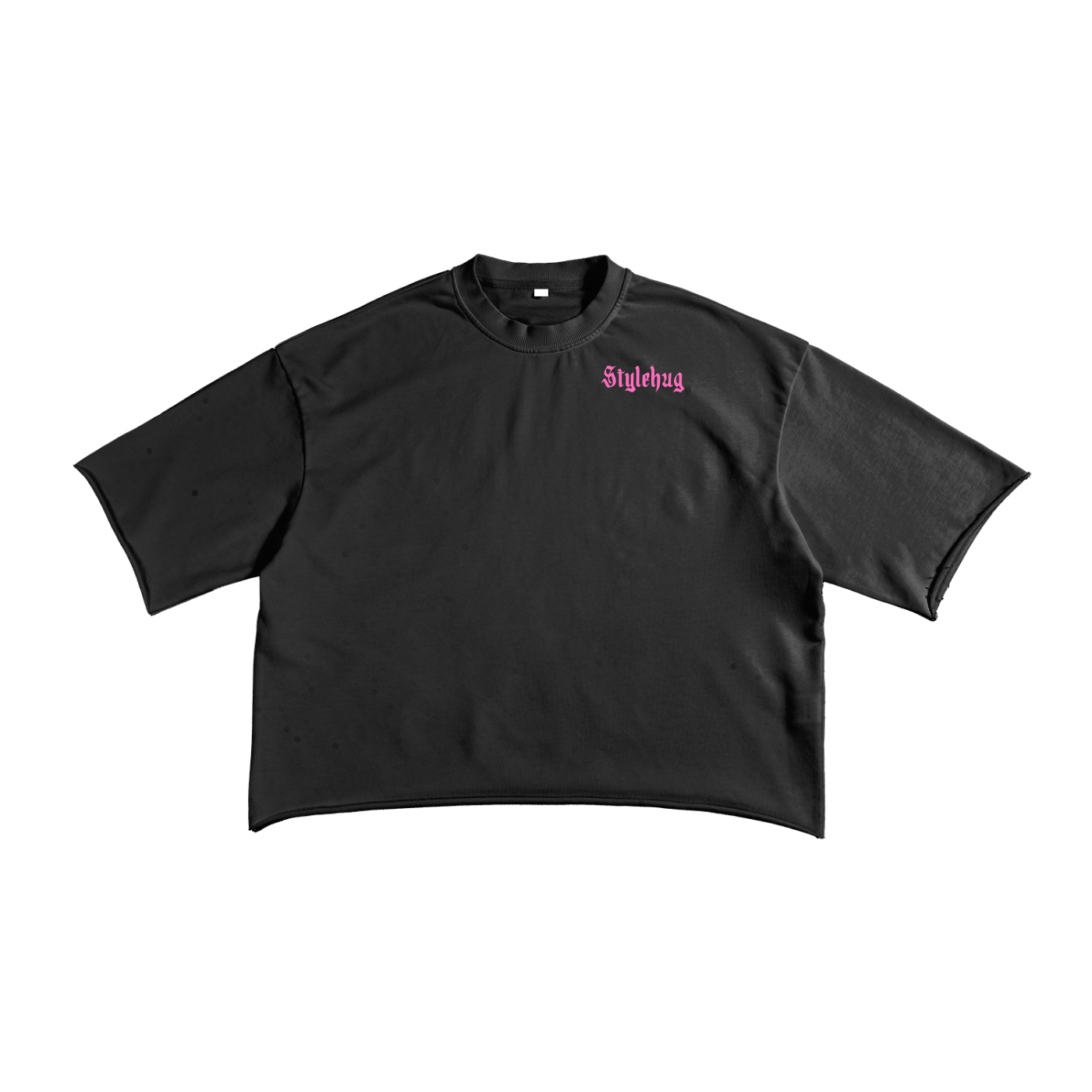 French Terry Raw Edge T-shirt