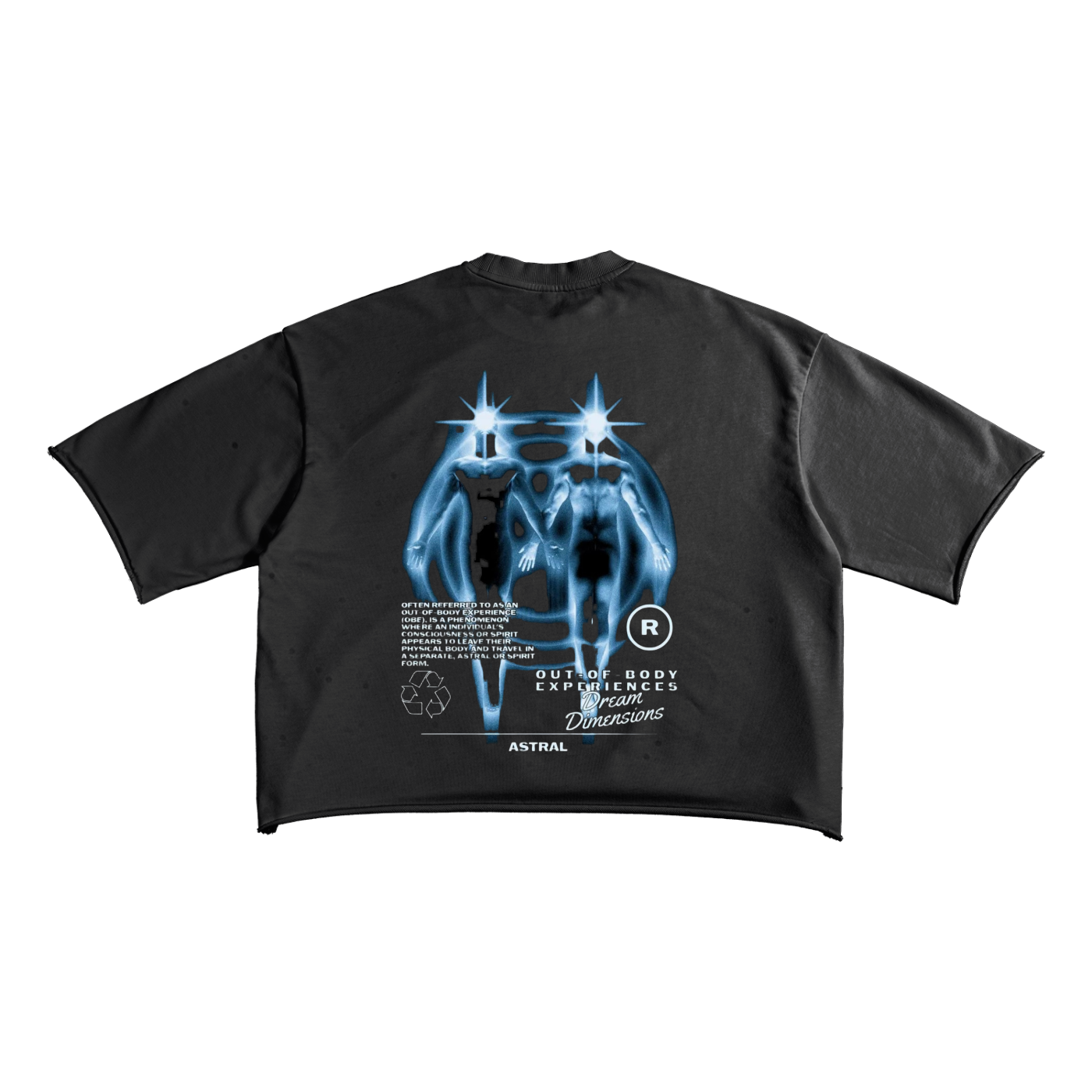 French Terry Raw Edge T-shirt