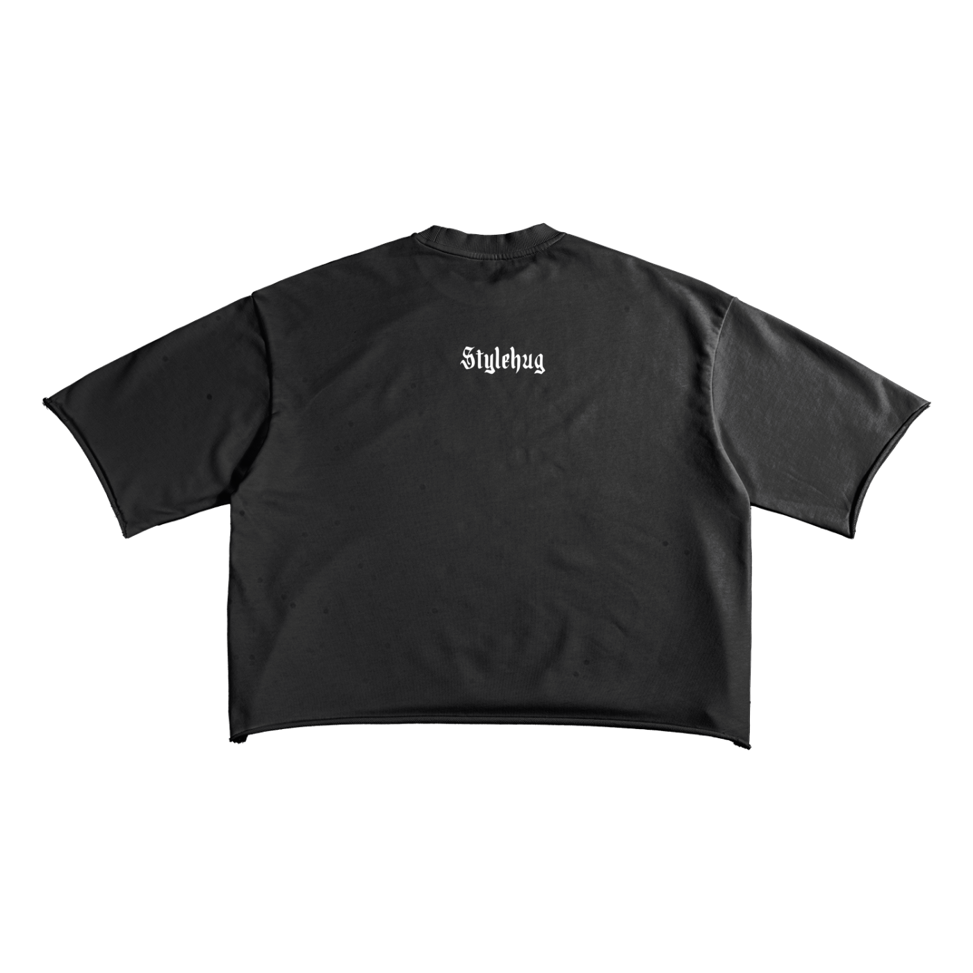 French Terry Raw Edge T-shirt