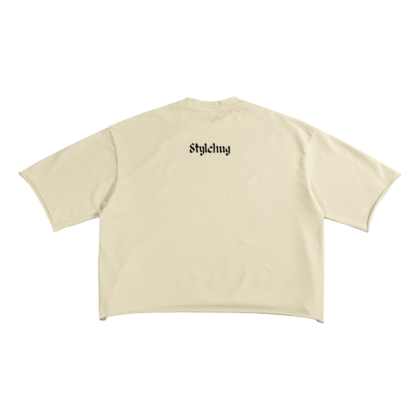French Terry Raw Edge T-shirt