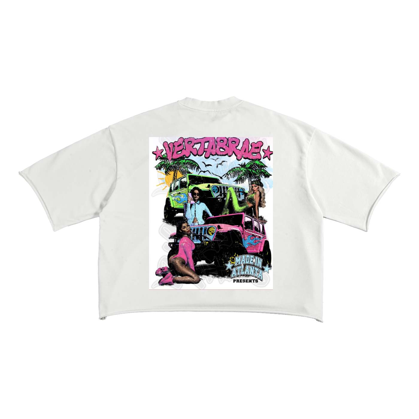 French Terry Raw Edge T-shirt