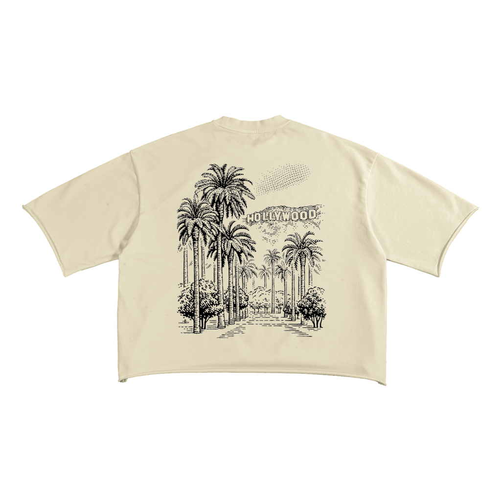 French Terry Raw Edge T-shirt