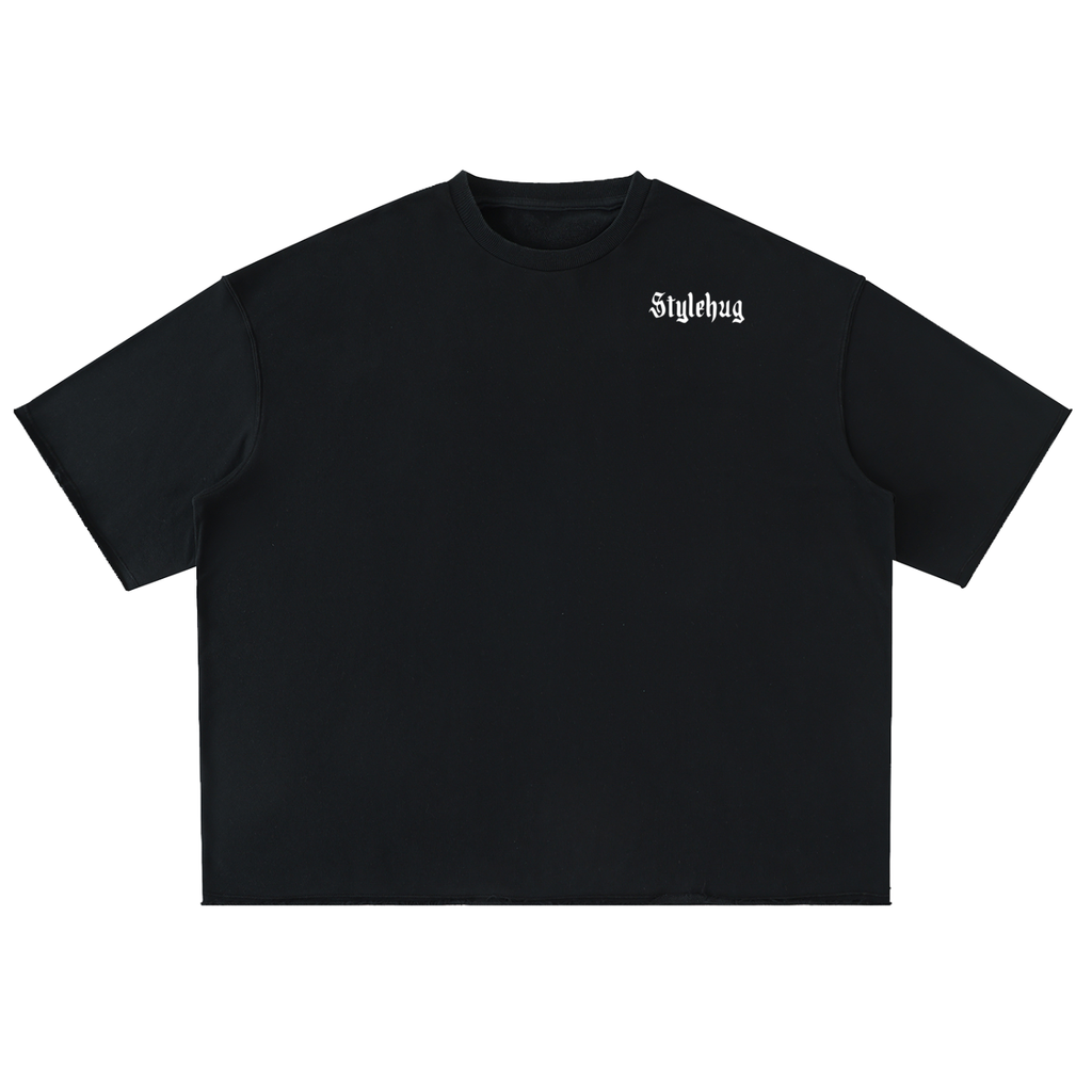 Oversized Washed Half Sleeve T-Shirt